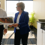 Office colour Printer Lexmark CS963e work environment