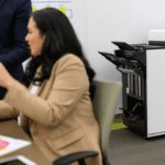 Multifunction monochrome Printer Lexmark MX953 work environment